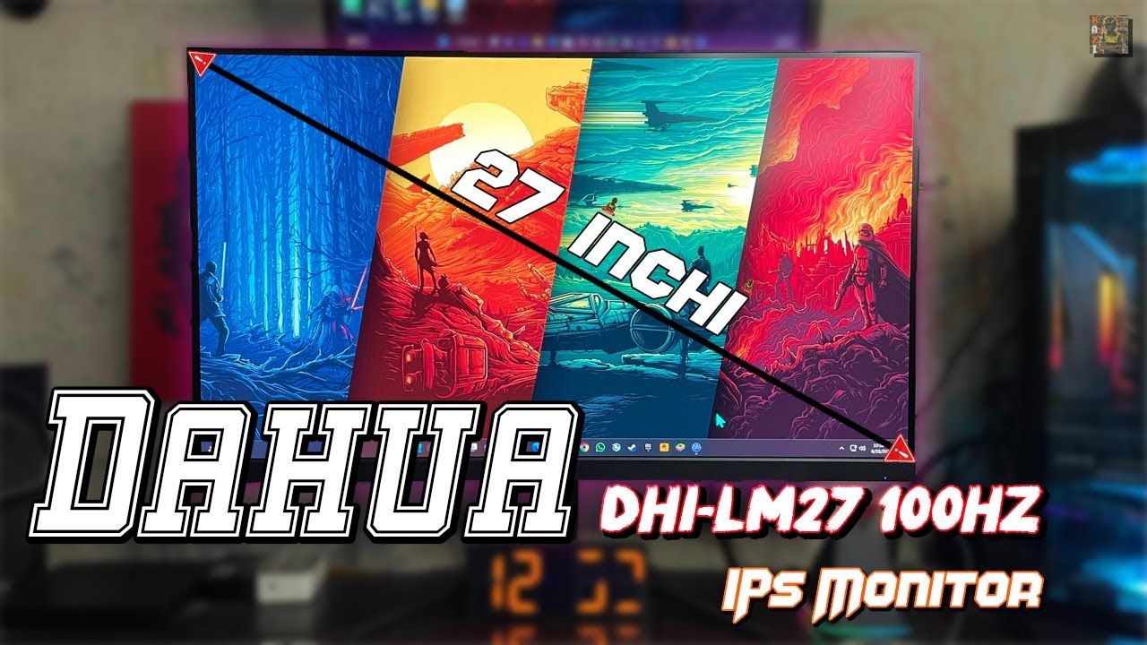 Dahua 27inchi 100hz monitor !! value for money 2024 ? @Kazi2u-il8zb ...
