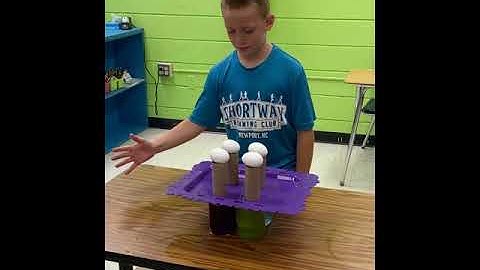 Egg Drop Inertia Experiment