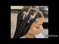 Jumbo Size box braids hairstyle inspiration