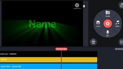 How to Make Light Ray Text Animation in kinemaster in Hindi