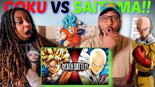 THE GRAND QUESTION! | Goku VS Saitama (Dragon Ball VS One Punch Man) REACTION!!