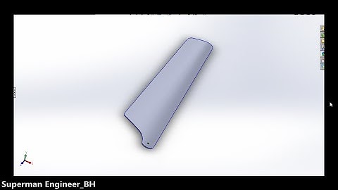 Main Rotor Blade_Part(1) / RC Helicopter / Music / SolidWorks