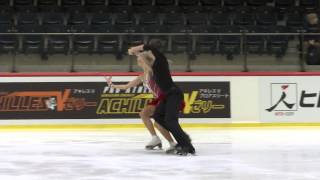 ISU 2014 Jr Grand Prix Tallinn Short Dance Anna YANOVSKAYA / Sergey MOZGOV RUS