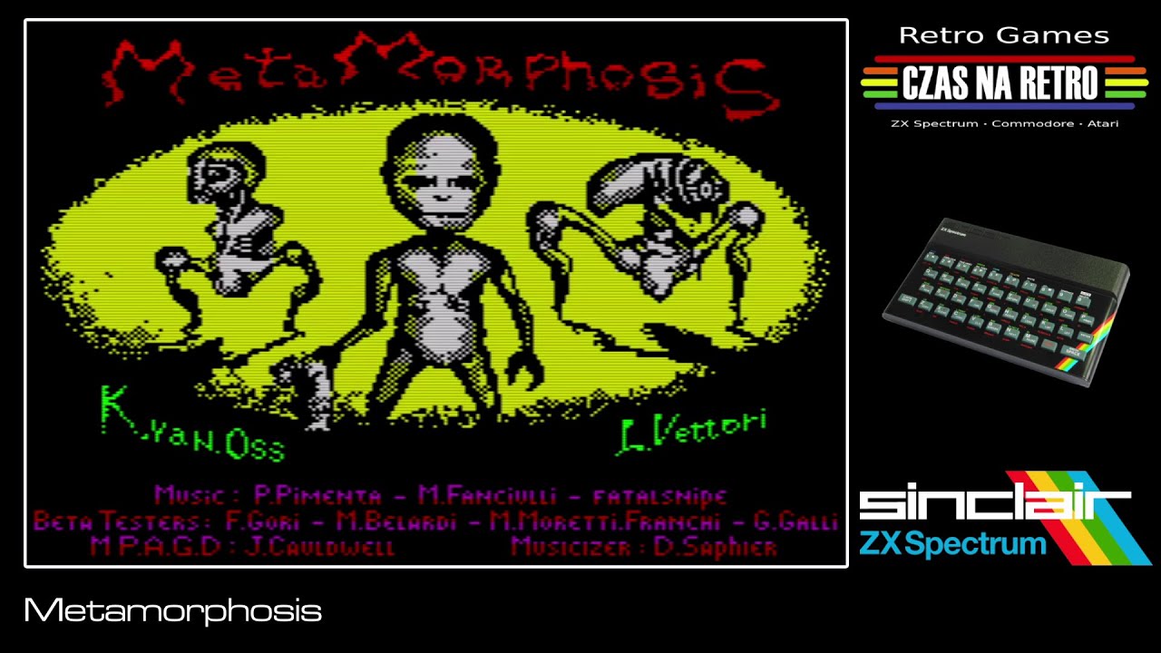 Metamorphosis (2021) - ZX Spectrum - YouTube