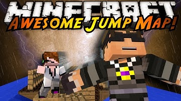 Minecraft: Awesome Jump Map Part 1!