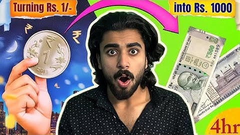 I Turned ₹1 into ₹1000 in Just One Day | Smart Business Challenge 💰 | Adil Azeem