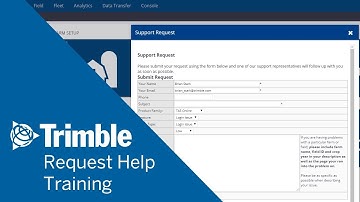 How to Request Help | Online Training | Trimble Ag Software