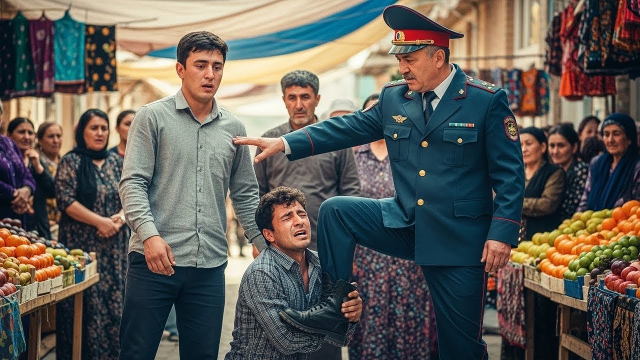 Askarlar bozorda xo‘rlandi – Mayor g‘olib edi – ammo bir dona video uning taqdirini hal qildi!