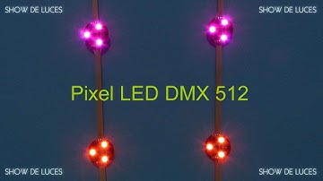 Pixel LED DMX 512 RGB LED