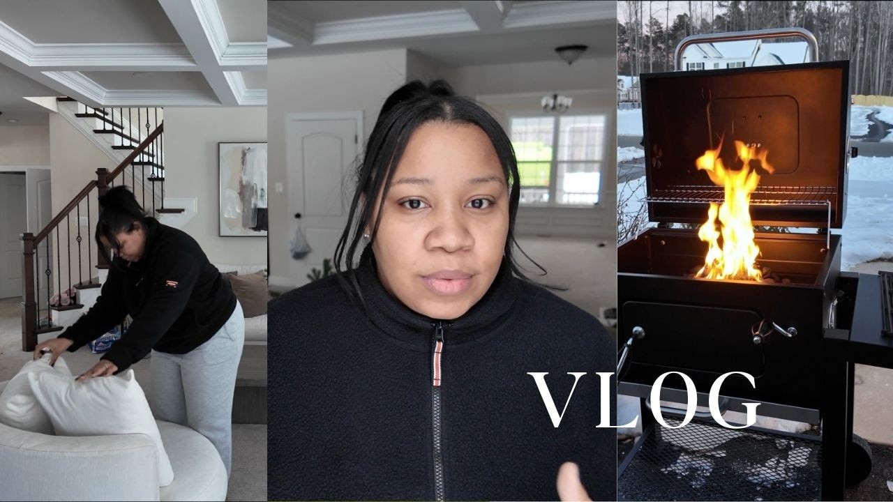 Прекратите меня контролировать. ✋🏾 | Распаковка и чистка нового гриля вместе со мной