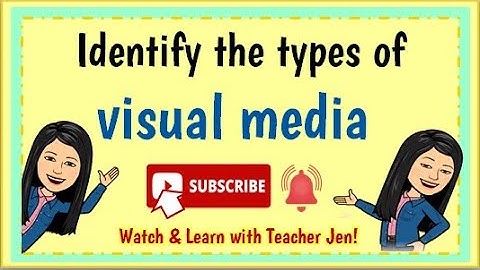 MELC-Based Grade 6 Quarter 1 Module 1 Lesson Recognize Visual Media