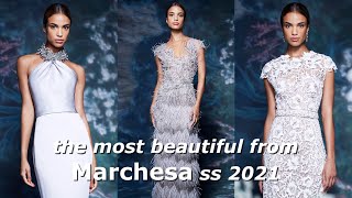 The most beautiful dresses Marchesa SS 2021 | Самые красивые вечерние платья Marchesa весна лето 21