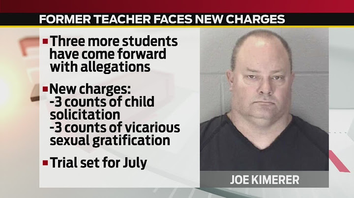 Former teacher faces new charges