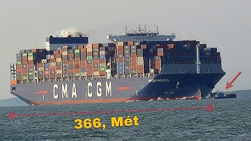 Quá Khủng Khiếp, Lần Đầu Nhìn Thấy Những Siêu Tàu Lớn Nhất Thế Giới 156,500 Tấn