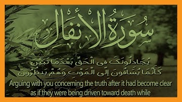 سورة الانفال | جمال الدين عباس | طيبة النشر | The Spoils of War