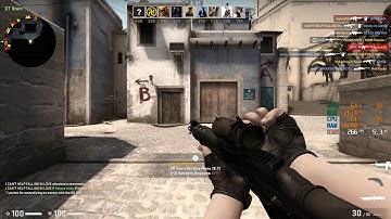 GTX 1660 - I3 9100F - CSGO - 1440P FPS Test - Max Settings