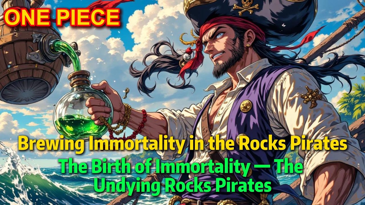 The Birth of Immortality — The Undying Rocks Pirates#onepiece  #onepiecefanfic