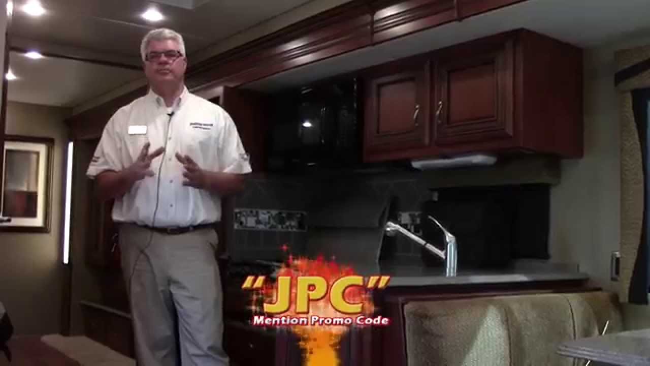 Preowned 2014 Newmar Canyon Star 3921 Class A Gas Toy Hauler Motorhome RV Holiday World of Katy, TX