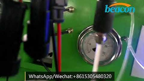 EPS100 common rail injector test bench