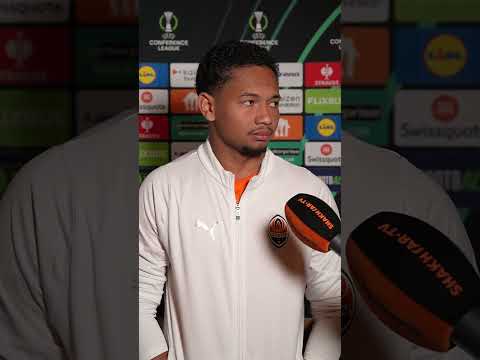 🧡 Коментар Егіналду після матчу Ліги конференцій із «Крістал Пелес» #Shakhtar #football
