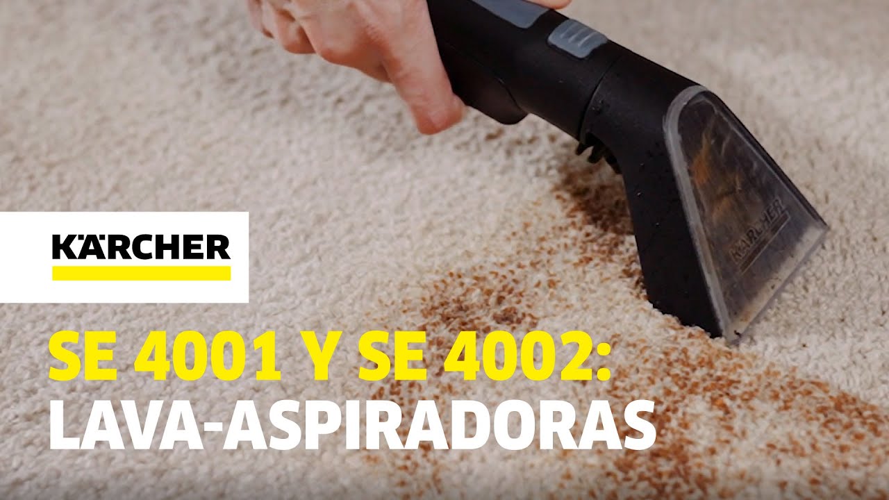 Comprar Lava-aspiradora Eléctrica con cable a red 1400 W KARCHER SE 4002 ·  Karcher · Hipercor