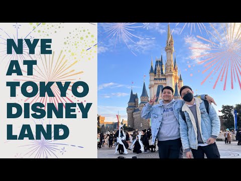 New Year’s Eve sa Tokyo Disneyland