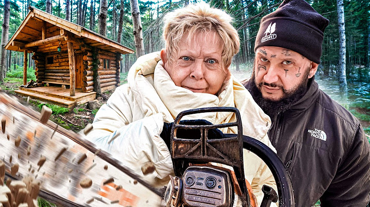ON CONSTRUIT UNE CABANE DANS UNE FORÊT avec Seth Gueko (elle est dingue)