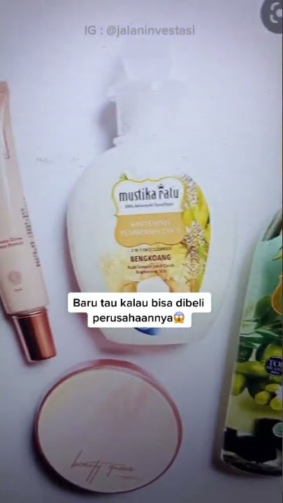 Legenda perusahaan Mustika Ratu pun bisa dibeli, enaknya kasih siapa yaa?🤔