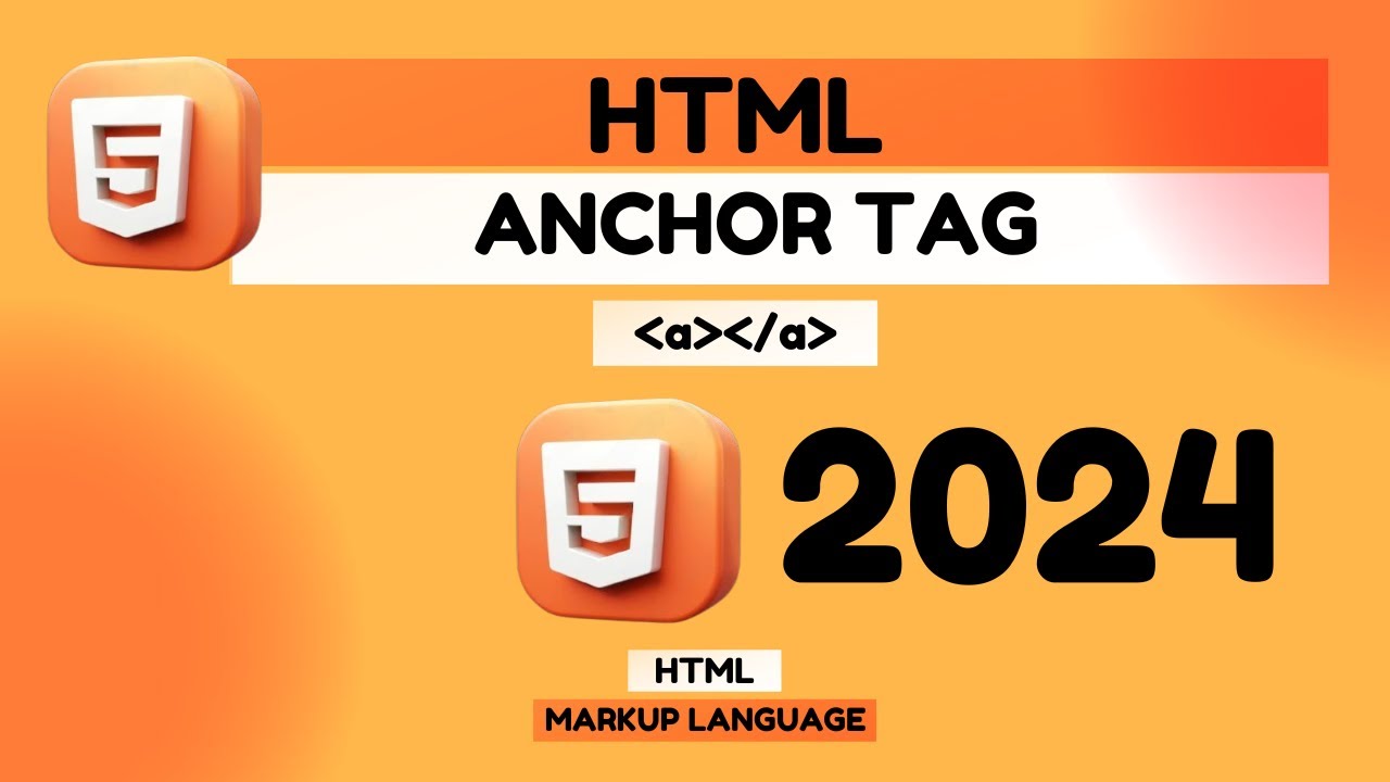 Anchor Tags - Web Development Tutorial - 2024 - Lecture 4 - YouTube