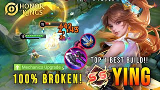 MECHANICS UPGRADE!! Ying’s 100% Broken New Rework - Top 1 Best Build in Honor of Kings