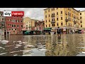 Venice floods: 70% of historic centre under water