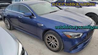 WDD7X6BB0KA005990 Mercedes Benz Gt Class 2019