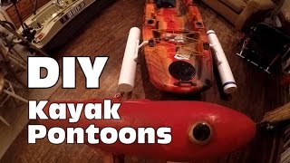 Kayak Giveaway Build Part 5: Adding Pontoons