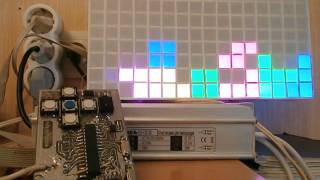Tetris ATmega8 + IR remote