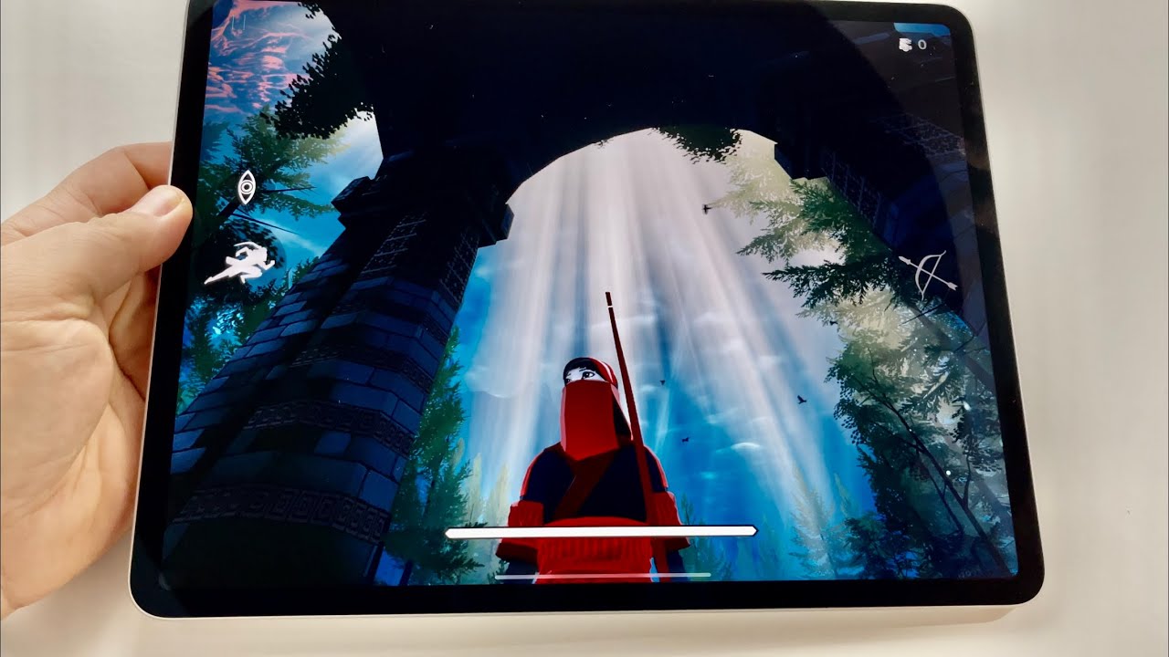 Pathless  | iPad Pro 4th gen 12.9-inch - handheld gameplay