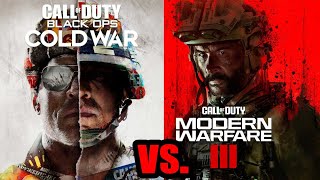 COD MW3 Modern Warfare 3 2023 vs Black Ops Cold War: Graphics, Gunplay & Gameplay Comparison
