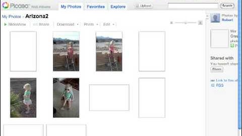 Picasa Web Album as Slideshow to Blogger