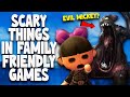 Scary things found in family friendly games iceberg extras explained