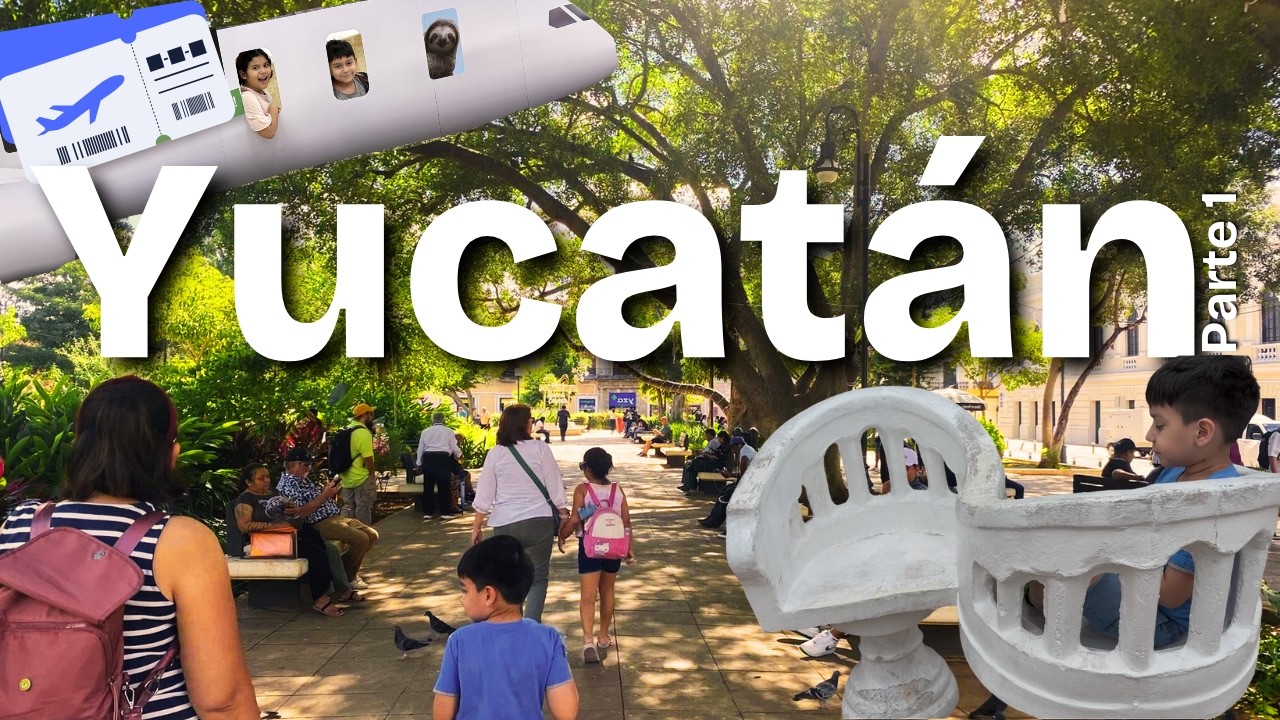 Viaje a Yucatán en familia ✈️ Día de Reyes, Mérida y primeras aventuras (Parte 1)
