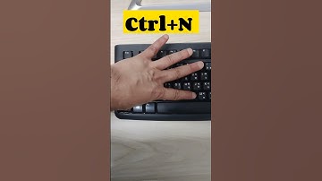 Opens New Blank  Document Window Or Open New Page Shortcut Key  || Tech Bite Pro #shorts