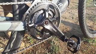 Crankset Shimano GRX 810 en Giant Revolt y otros cambios