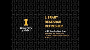 Research Refresher (2020)