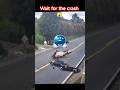 Cow Suddenly Crosses Road 🐄 Bike Crash Troll Face Meme 😂 #shorts