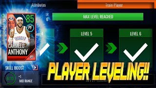 Nba Live Mobile Sneak Peek Early Footage Player Leveling