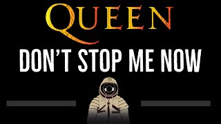 Queen • Don't Stop Me Now (CC) 🎤 [Karaoke] [Instrumental Lyrics] chords
