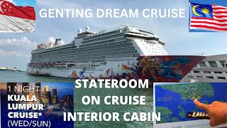 Cruise ship cabin | Stateroom onboard Genting Dream Cruise 🚢 #episode1