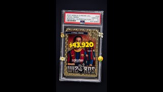 This card sold for $43,920 😱 2020-21 Topps Merlin Chrome UCL Wizards of the Pitch SuperFr #shorts