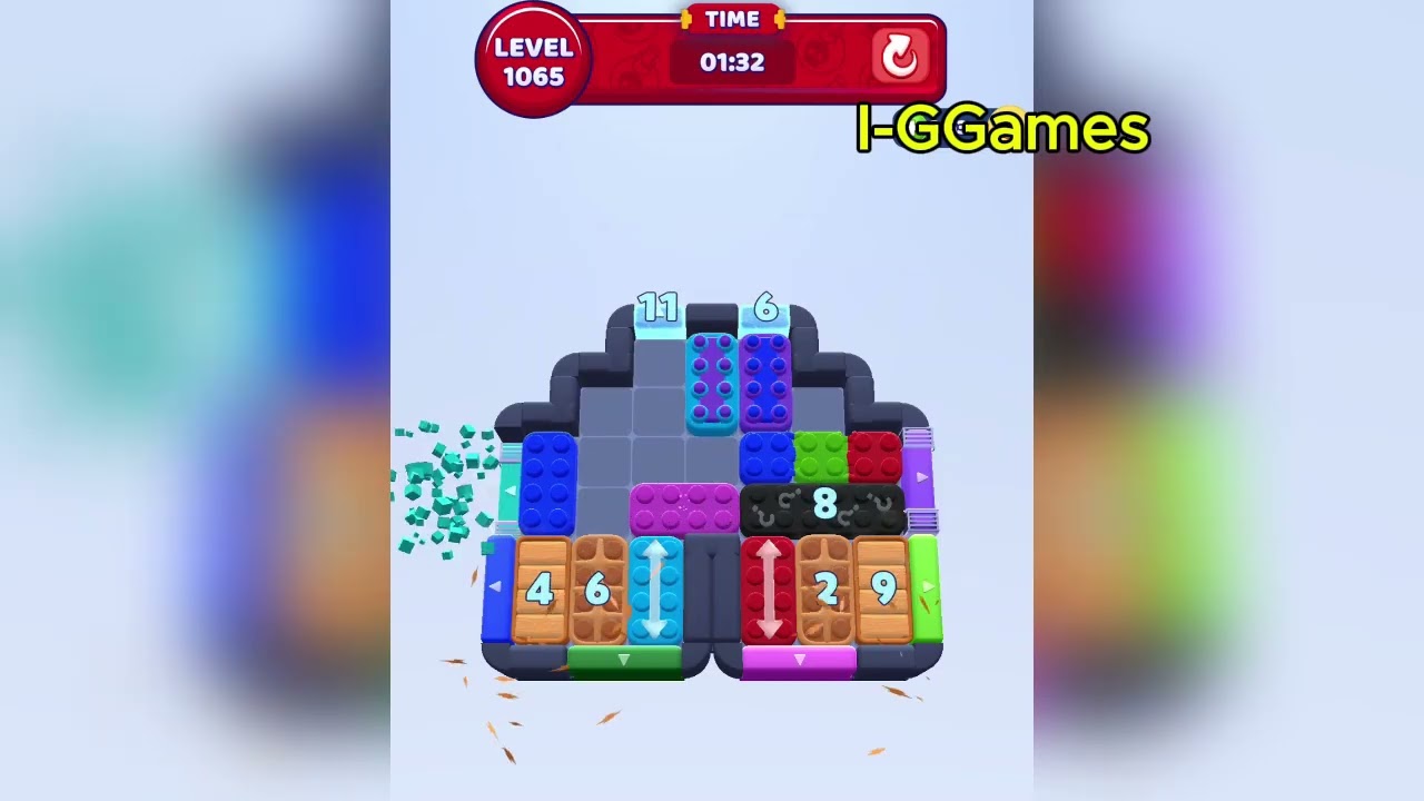 Color Block Jam Level 1065 - YouTube