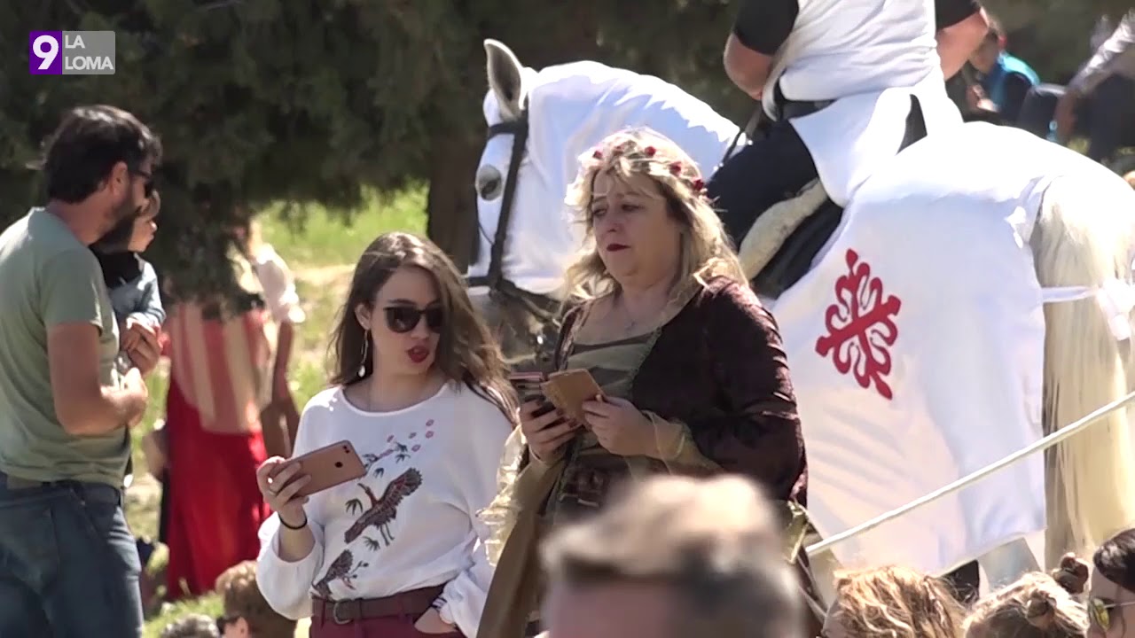 Fiestas del Medievo de Sabiote 2019 · Exhibiciones de justas y lanzas