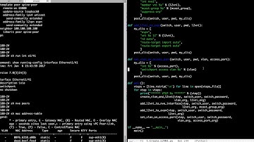 Cisco Nexus 9000 VXLAN BGP EVPN Automation with NX-API CLI